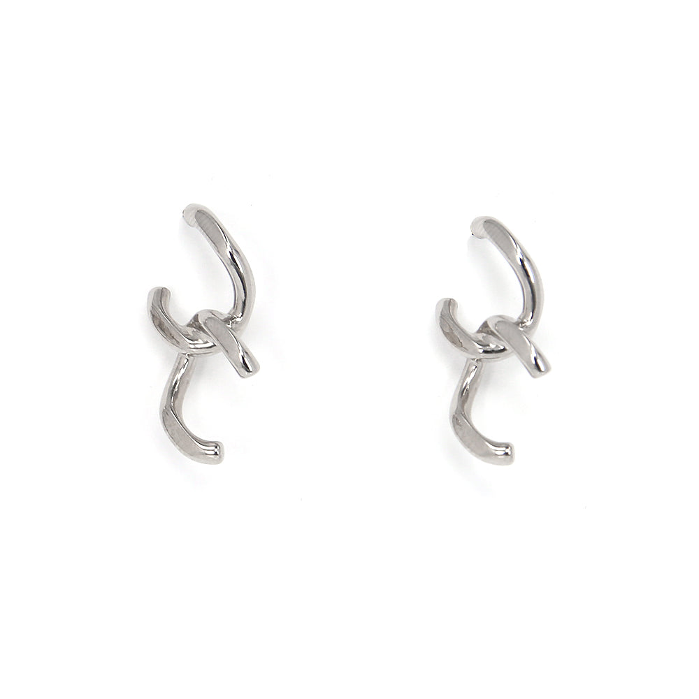 DUO CHAIN EARRINGS