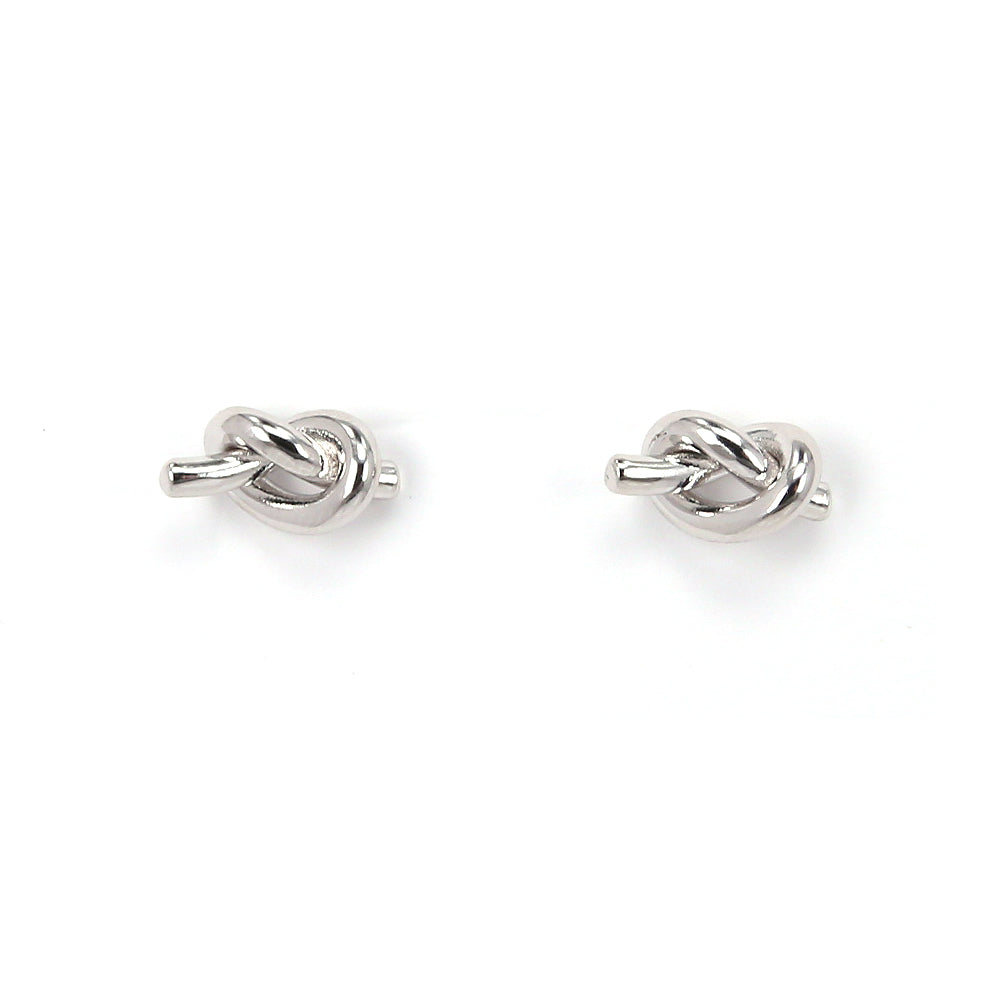 KNOT STUD EARRINGS