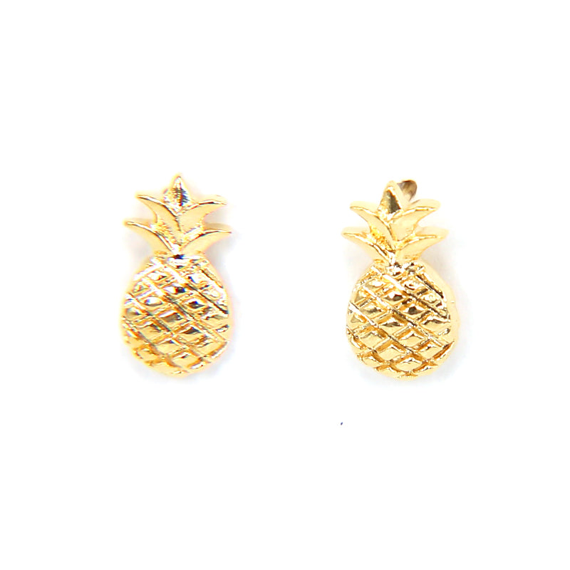 PINEAPPLE EAR STUDS