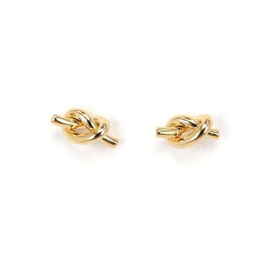 KNOT STUD EARRINGS