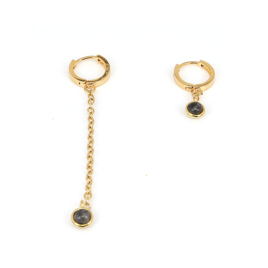 ETAMIN ASYMMETRIC EARRINGS