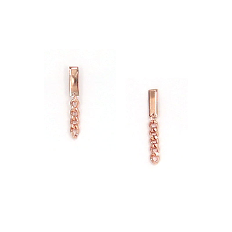 THEO CHAIN EAR STUDS