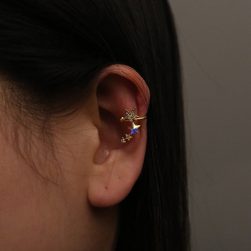 NOEL STAR EAR CUFF